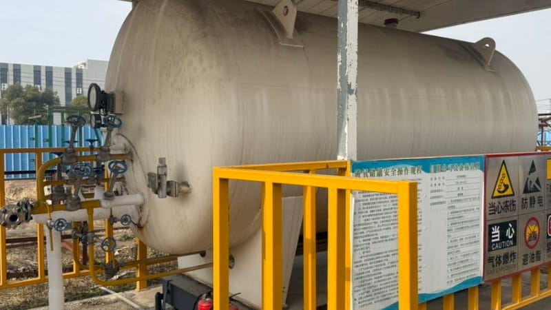 液氧卧式储罐改装SMTD无线远传差压表